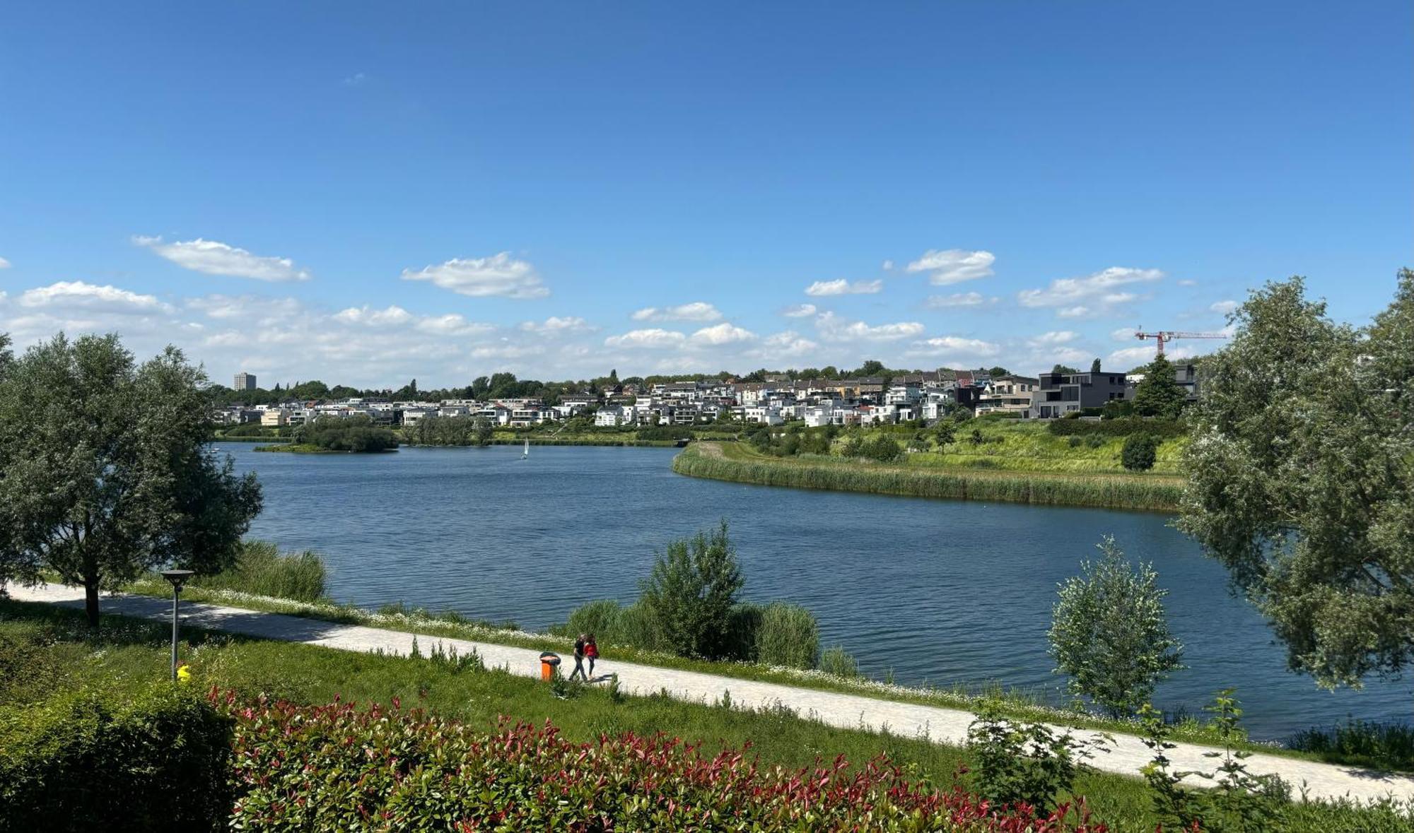 Studio Apartment Direkt Am Phoenixsee Dortmund Esterno foto